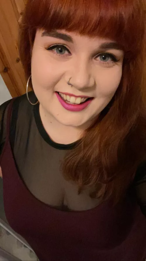 Keep me smiling and be my first 🖤