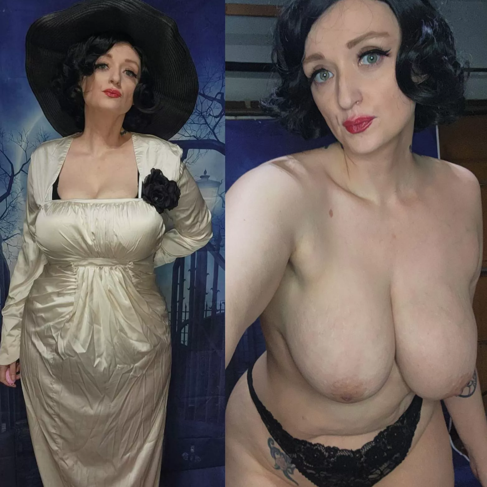 Lady Dimitrescu cosplay 