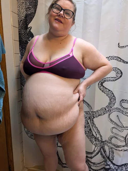 Letting it all hang out.