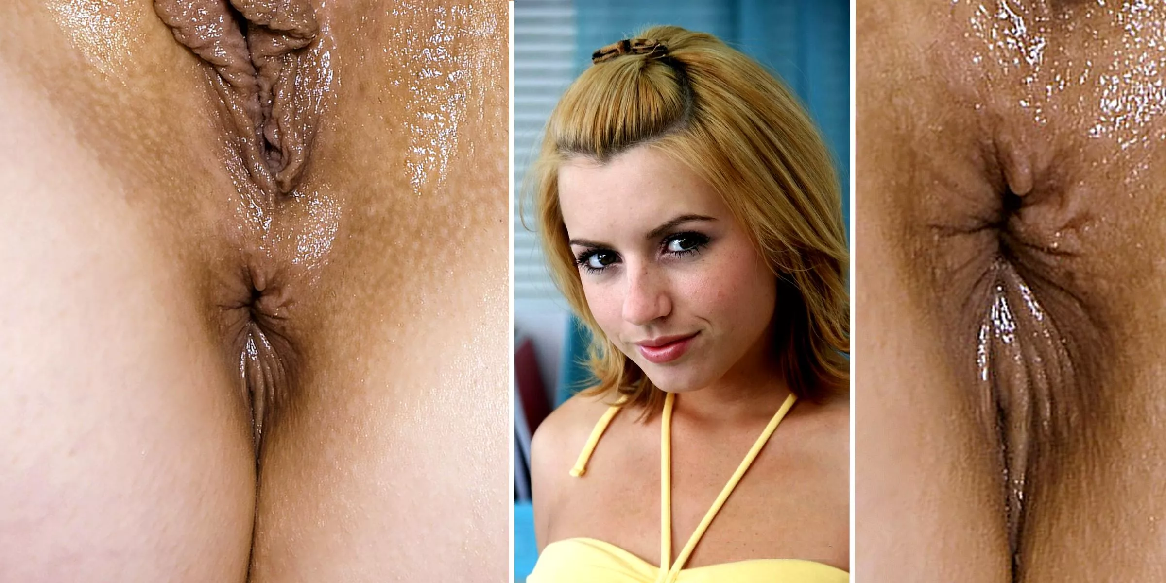 Lexi Belle - the anus naturally lubricated by her own juice