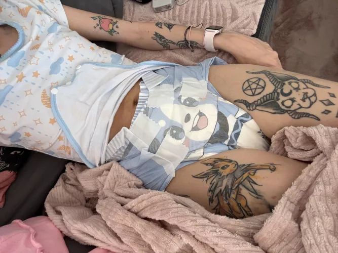 Love my new diapers😭💕