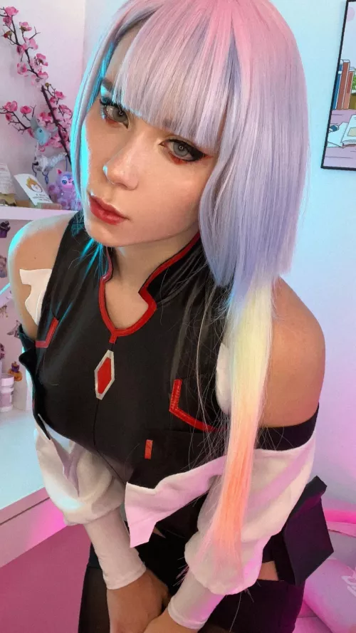 Lusy from Cyberpunk cosplay by Sweetie Fox