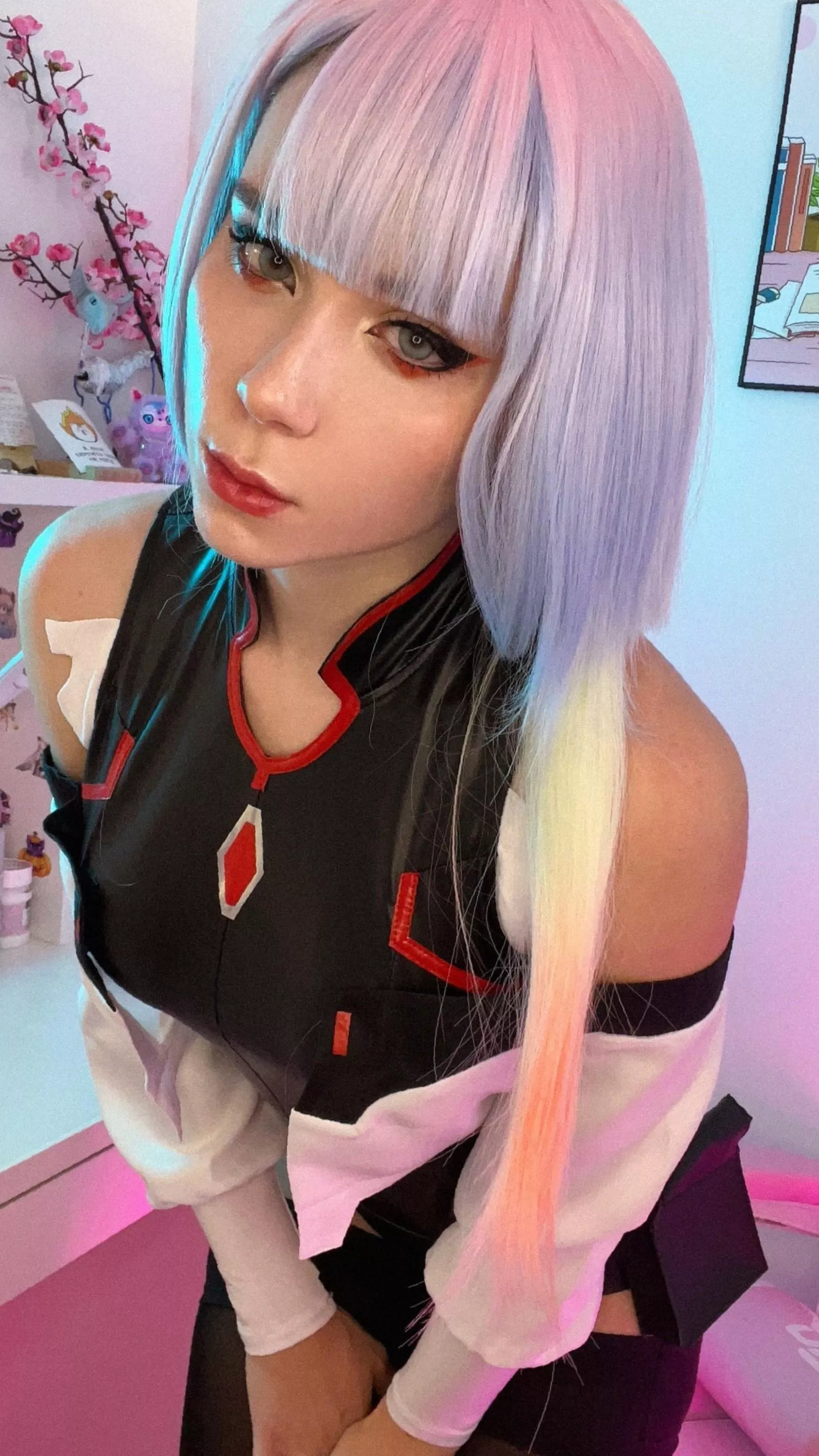 Lusy from Cyberpunk cosplay by Sweetie Fox