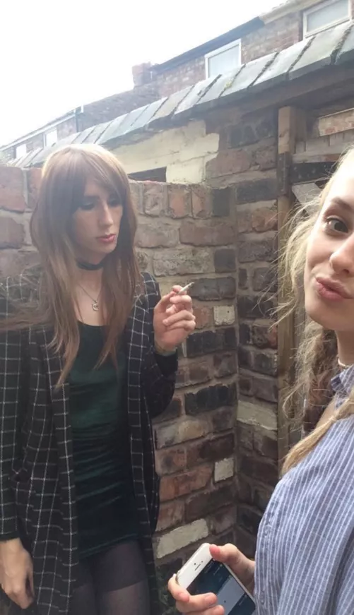 My ex girlfriend dresses me up to go on dates with older men 