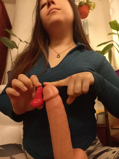 My fav dildo vs. your shitty thing