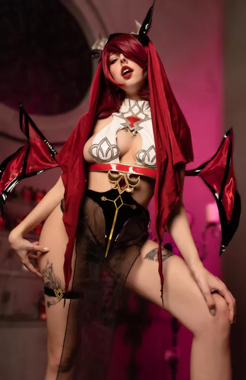 My Rosaria from Genshin Impact cosplay by (Neekomari)