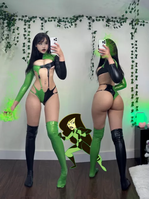 my Shego cosplay from Kim Possible (strawbunnix) 