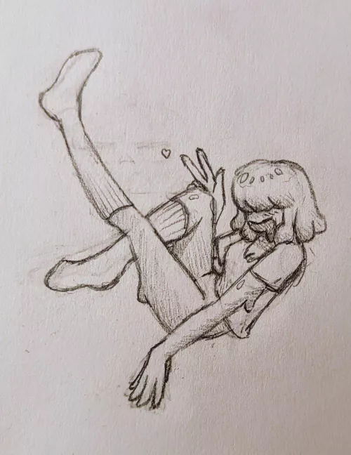 My slime girl Gelara, no pants needed.