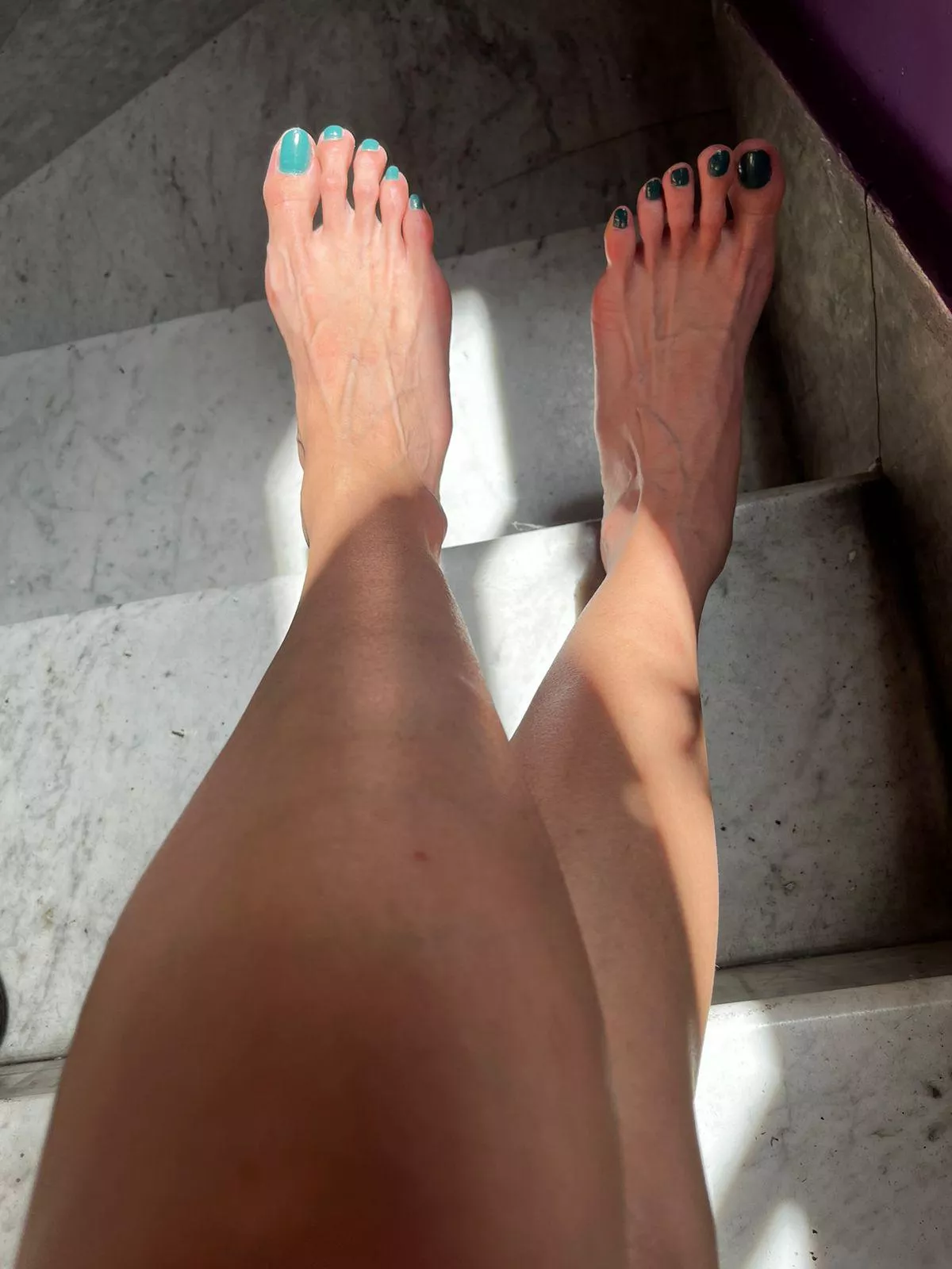 Nice legs to put in your face, right?