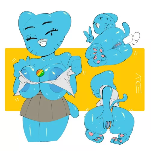 Nicole showing off her great poses (edalv)