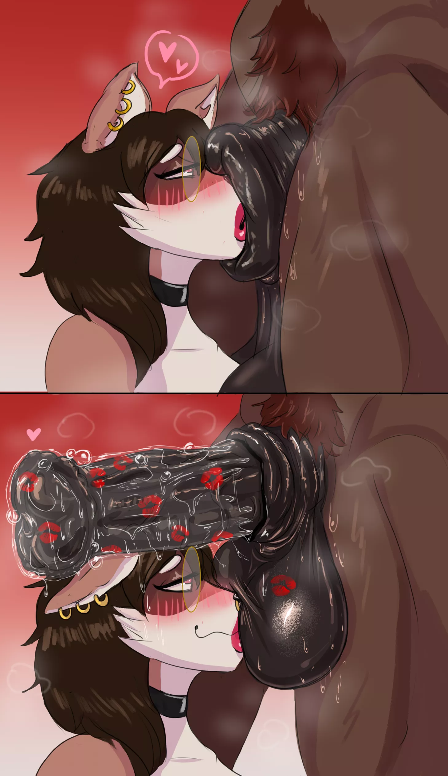 nose-deep in the muskiest source imaginable where your scent has been growing stronger for days (dorkdonk)