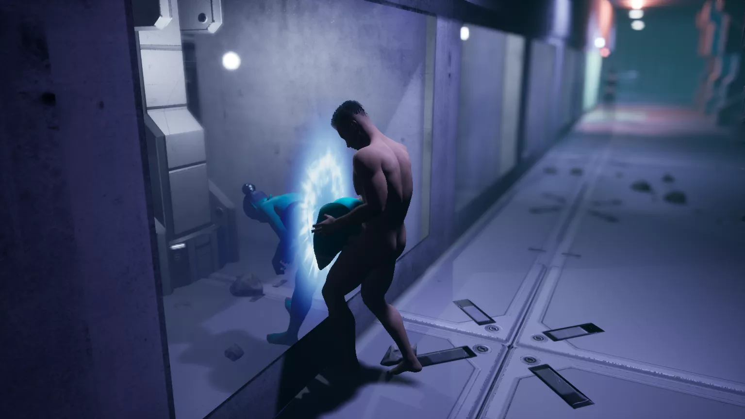 Not even the barrier can hold us back. (Captain Hardcore)