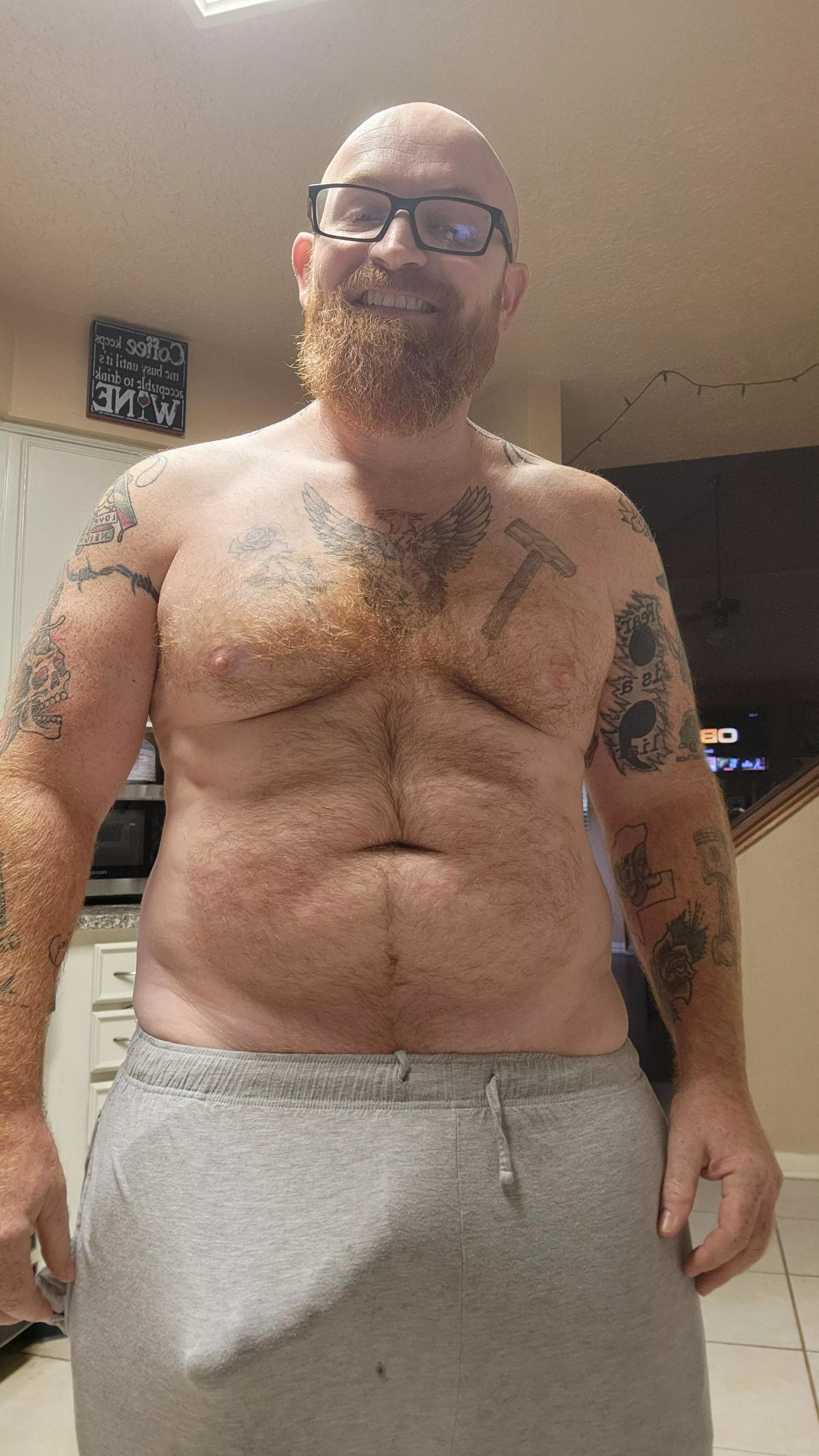 Not really trying to hide it