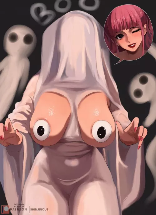 Perona scary ghost costume!