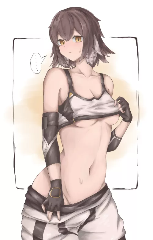 Plume offering a tease on her birthday [Nyo]