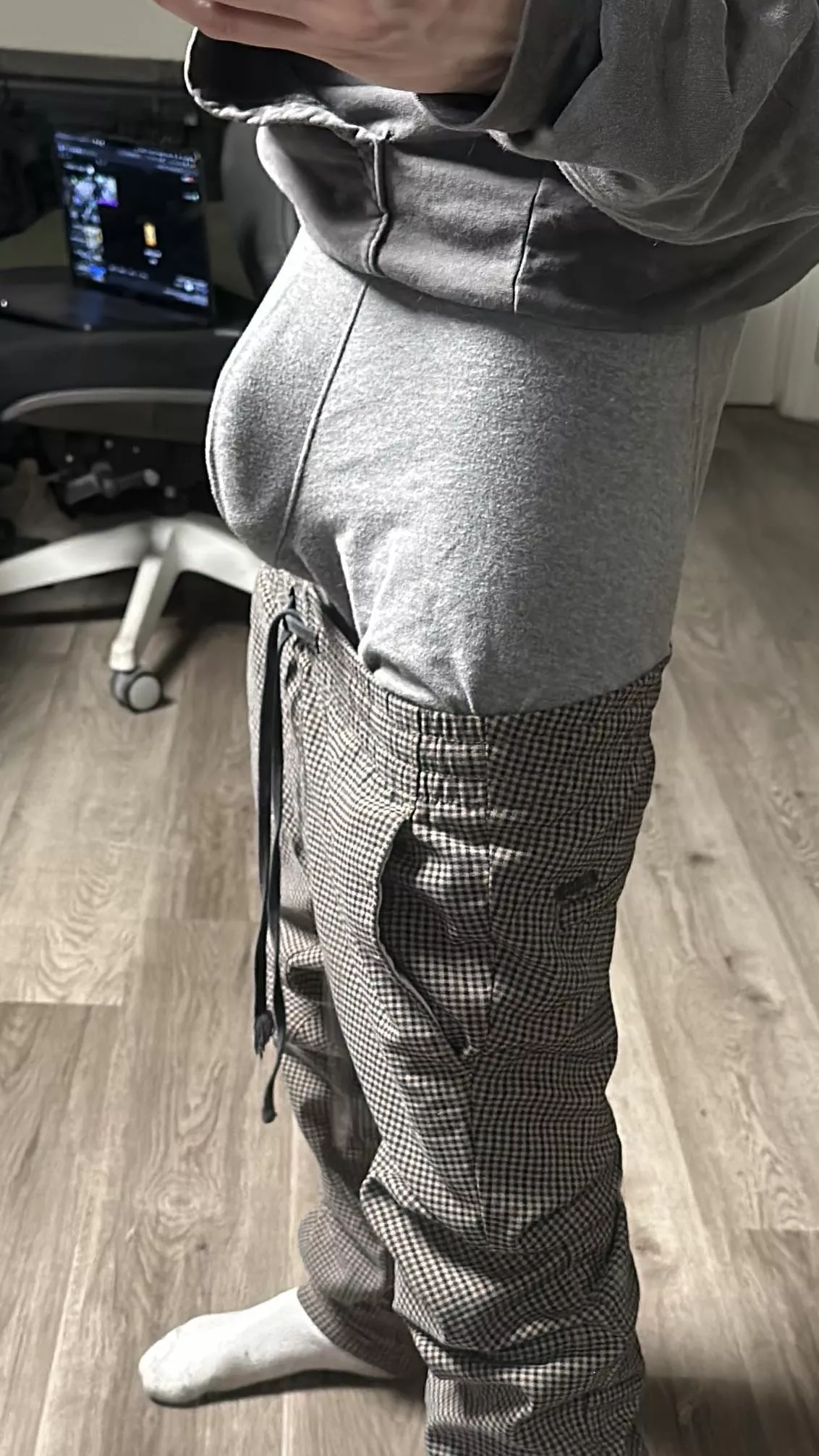 Pull it out and wrap your lips around it