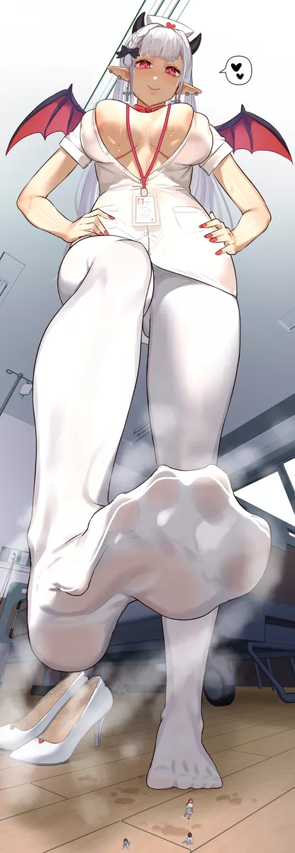 Punishing her naughty patients (OC)