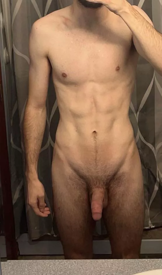 Quick pic before I hop in the shower ;)