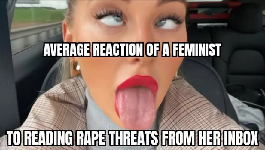 Rape threats are enough to melt your brain...