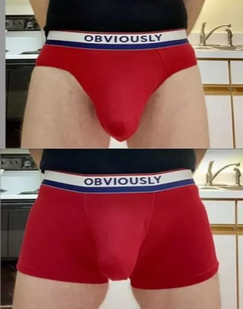 Red Briefs, Red Trunks 
