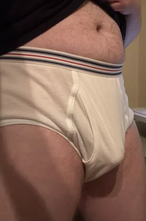 Sewing a shirt in my tighty whities