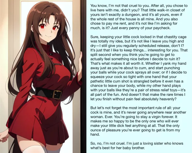 She's not really that cruel [AI Image]