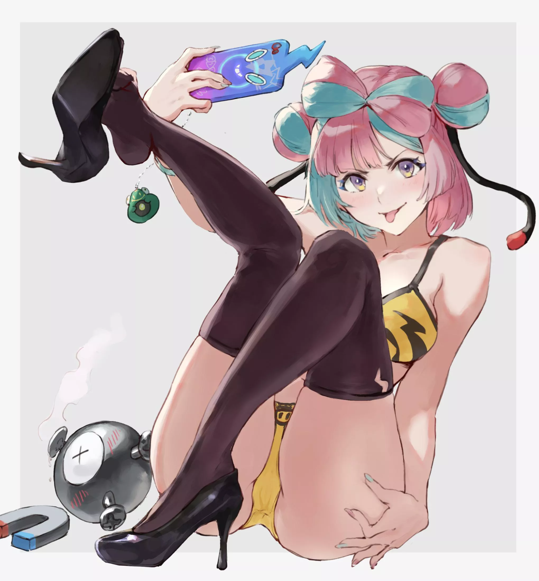 Short haired Iono (jojobirdz)