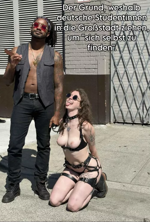 So viel besser als in ihrem langweiligen Kaff! 