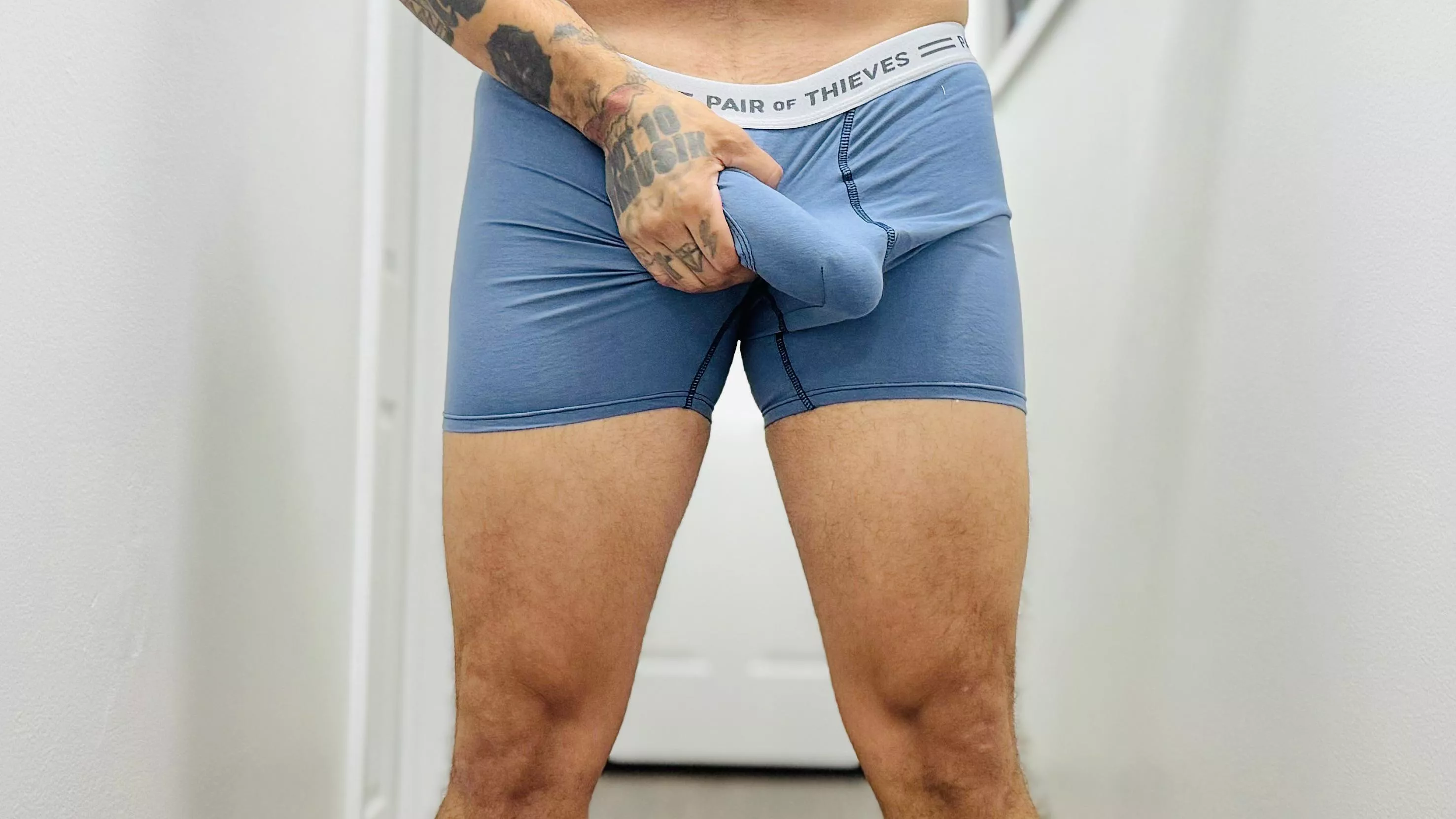 Squeezing me so tight 