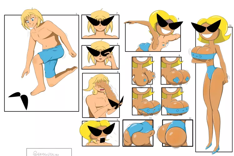 The Glasses(I posted it in the wrong format last time)