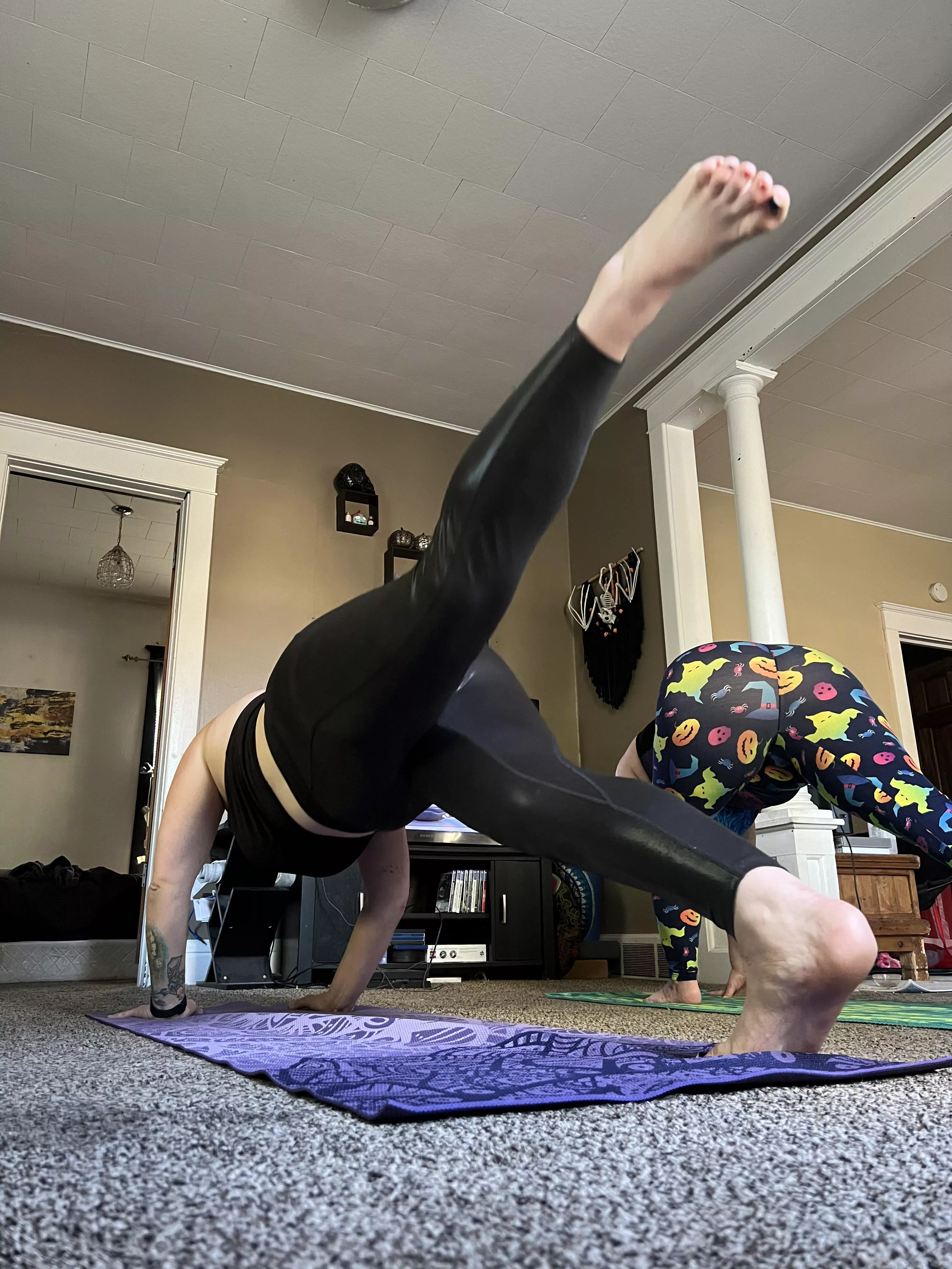 This is so hard to do 😂 