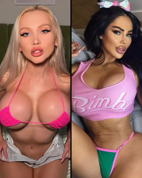 This would be the most Insane Bimbo collaboration of all time! Who agrees in the Comments? YesBabyLisa & Paris Milan