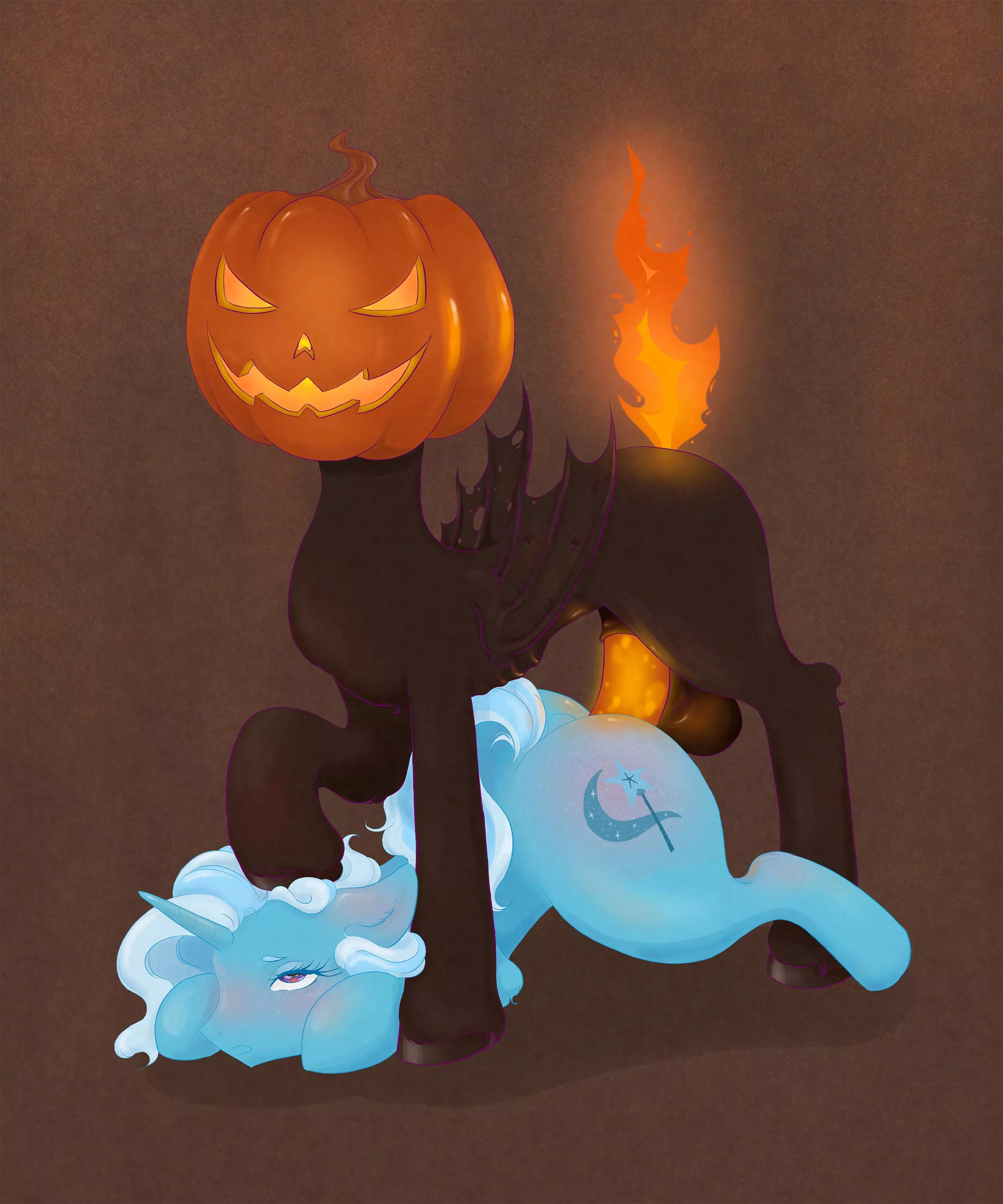 Trixie&Jack by me (Melassa) Happy Halloween!