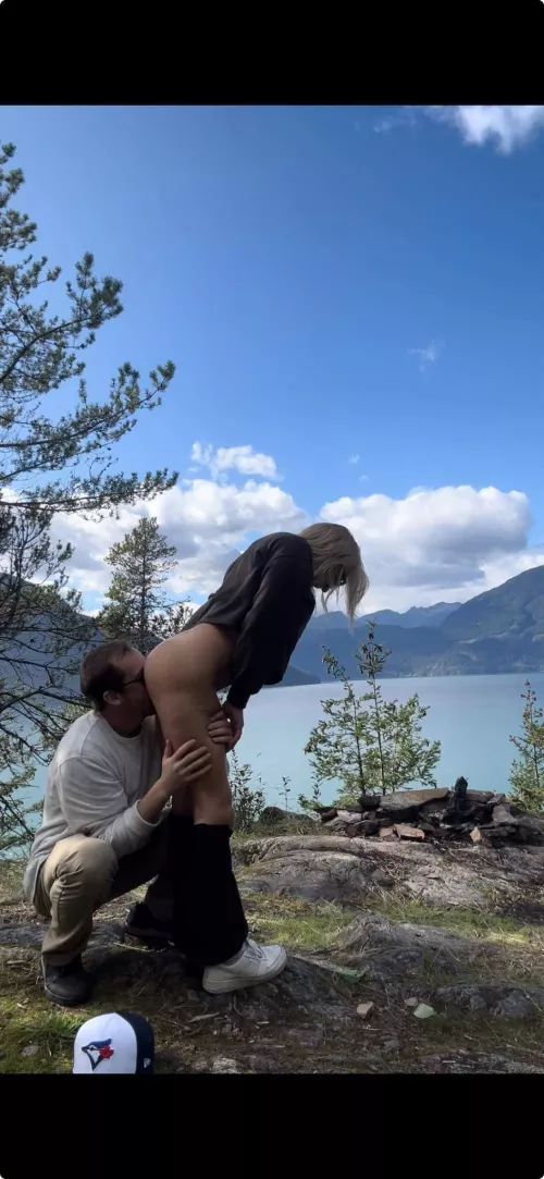 Want to see some outdoor sex?
