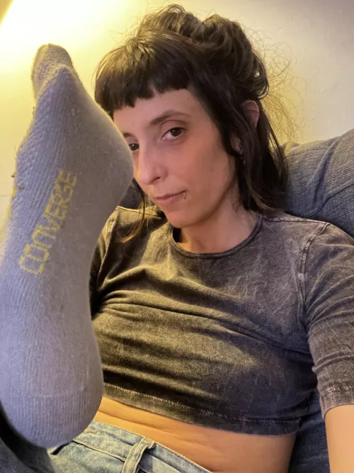 what do you think my socks smell like?