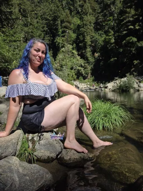 Which part of My curvy body do you want to worship first? 