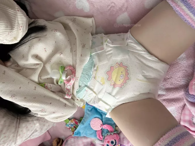 woke up dry, see! :O