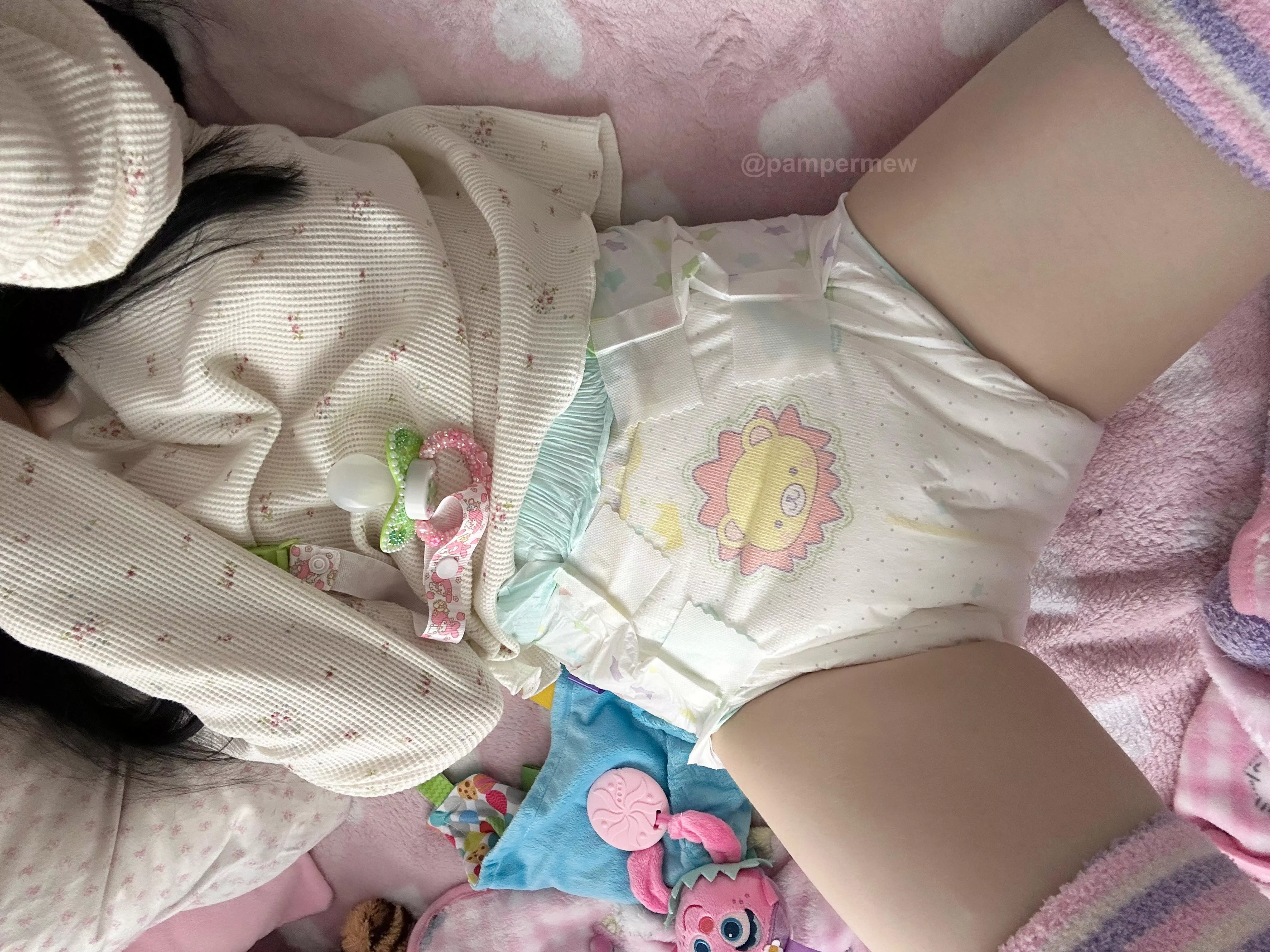 woke up dry, see! :O