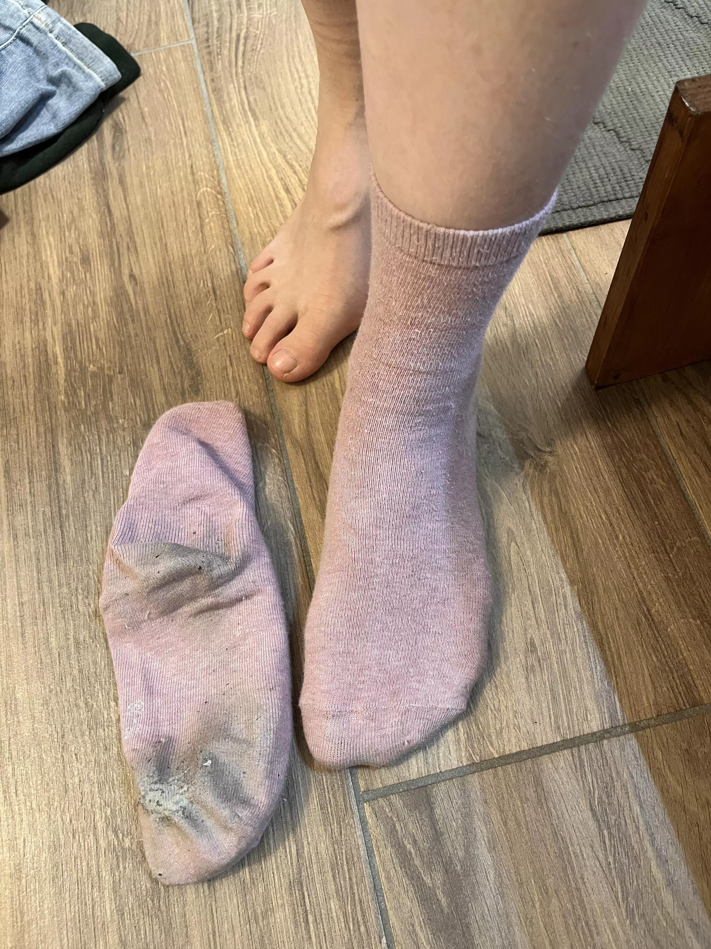 Wore them three days straight… what a smell [F]