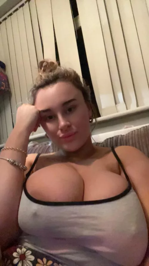 You dont wear a bra in bed 