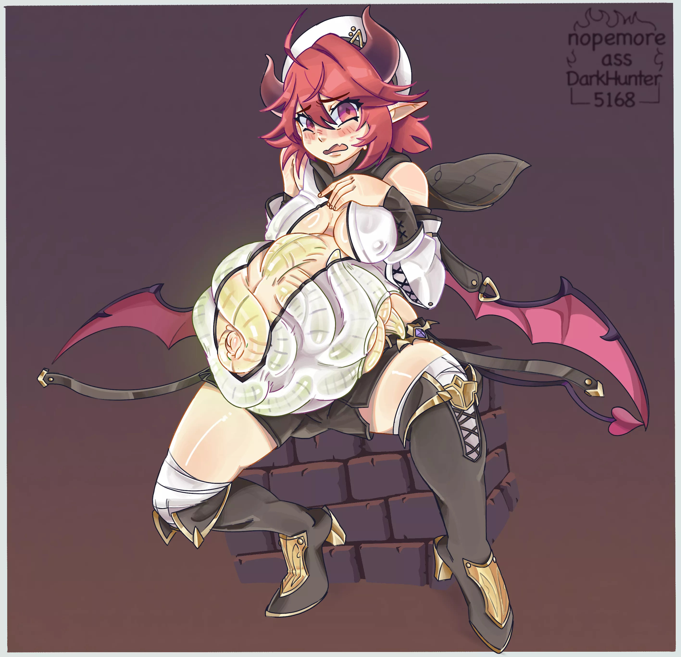 Yuze's squirmy pregnancy (Darkhunter5168)