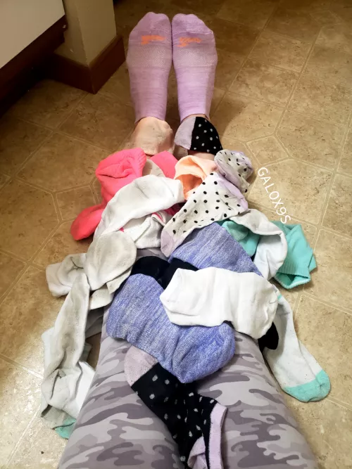 12 pairs waiting for their turn🧦🥰