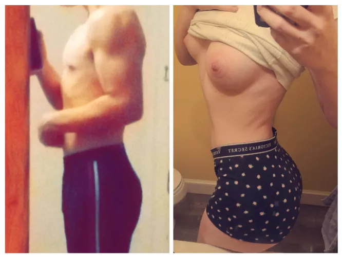 2 years of hrt and the gym