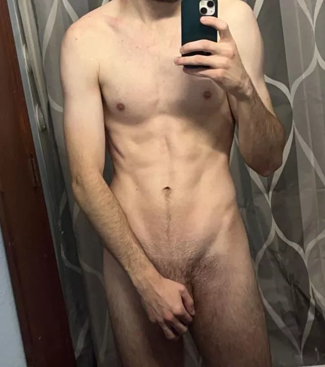 [25] Who wants to join me in the shower?