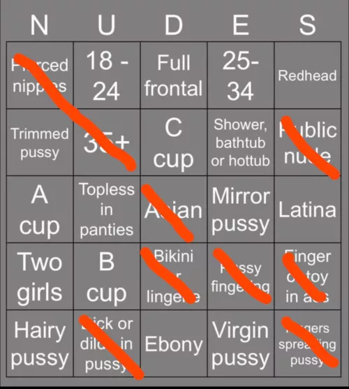 33 [m4f] help me close out my first bingo card. DM me please