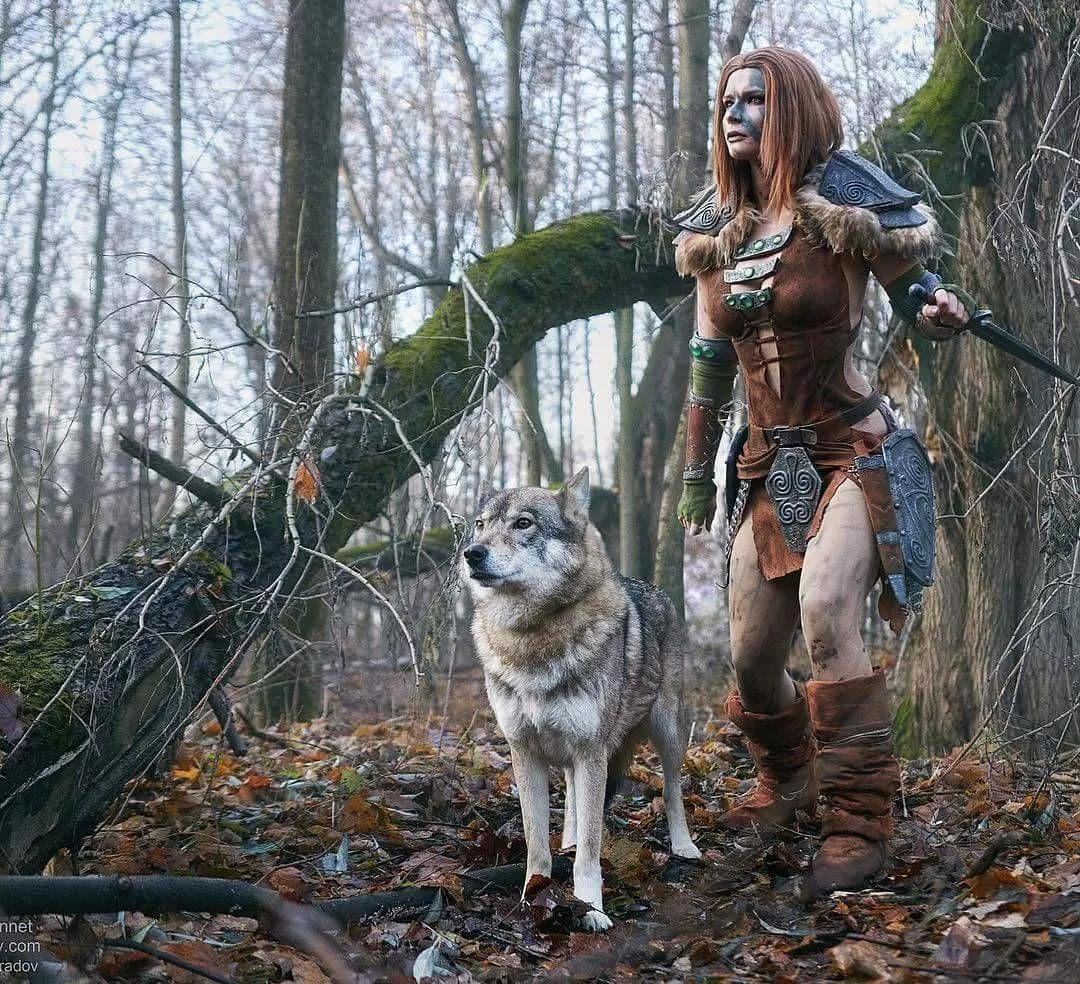 Aela the Huntress (Skyrim), by JannetIncosplay.~