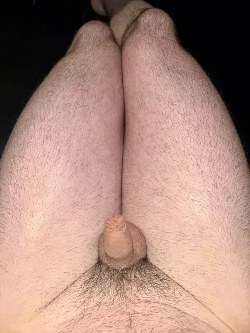 All men get this small when they workout, right?