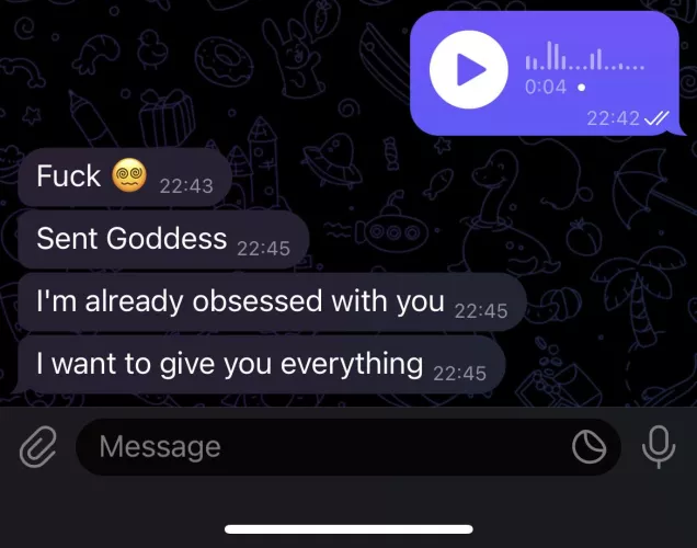 An intelligent sub reached out to me ๐