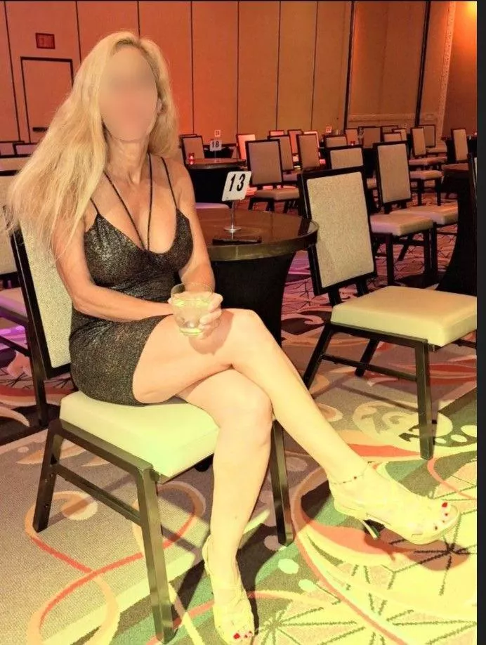 Blonde and all alone!