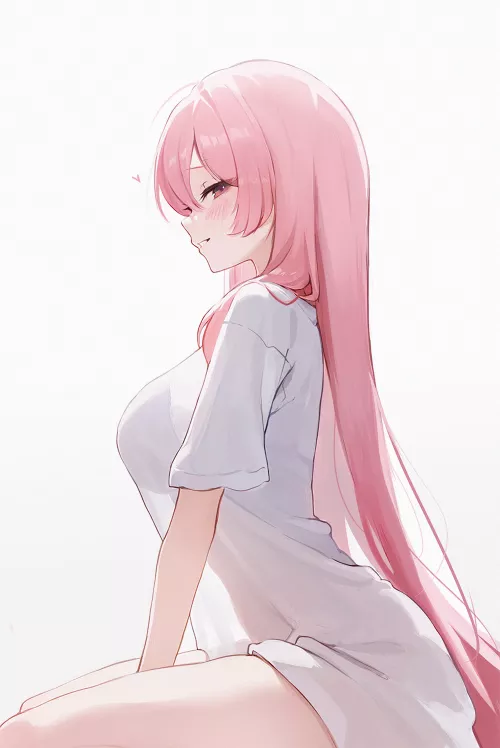 Calli in a t-shirt [by Koahri]